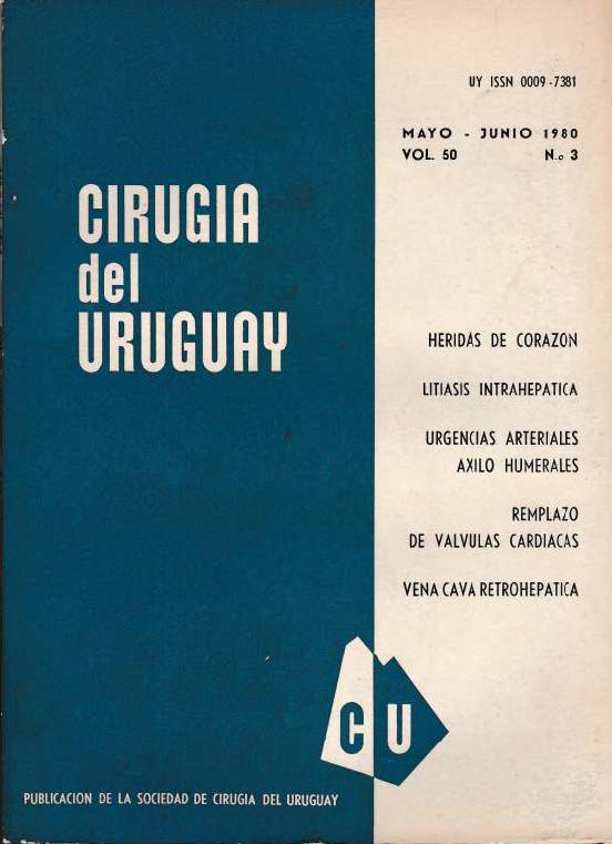 					View Vol. 50 No. 3 (1980): Cirugía del Uruguay
				