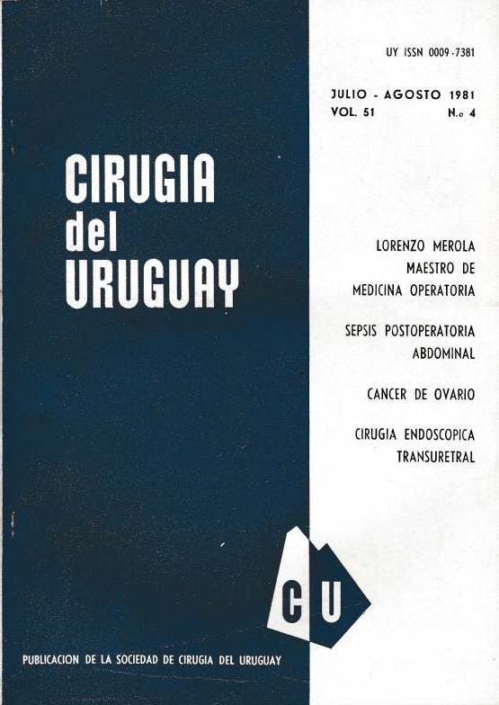 					View Vol. 51 No. 4 (1981): Cirugía del Uruguay
				