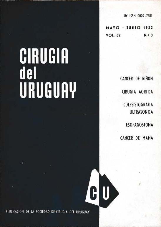 					View Vol. 52 No. 3 (1982): Cirugía del Uruguay
				